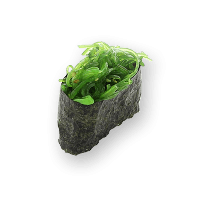 Chuka wakame gunkan met zeewier