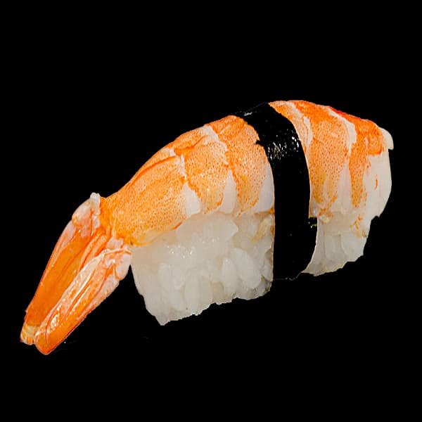 Ebi nigiri garnalen