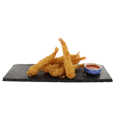 Tempura garnalen (6 stuks)