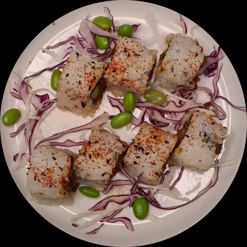 Rendang sushi