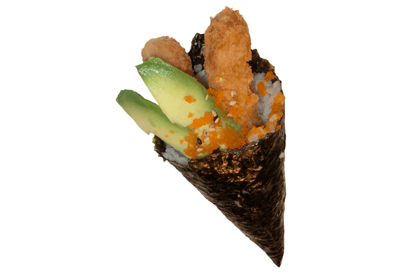 Temaki ebi tempura garnalen